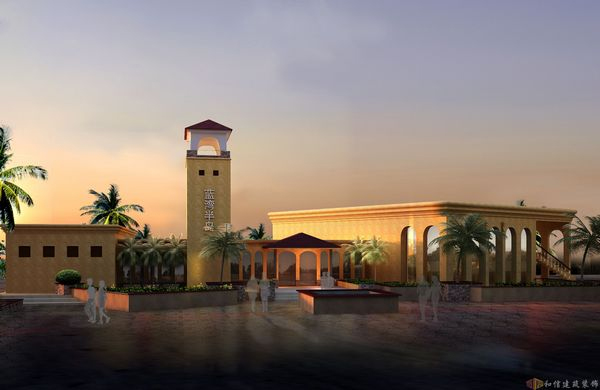 成都藍(lán)灣半島售樓部裝修設(shè)計