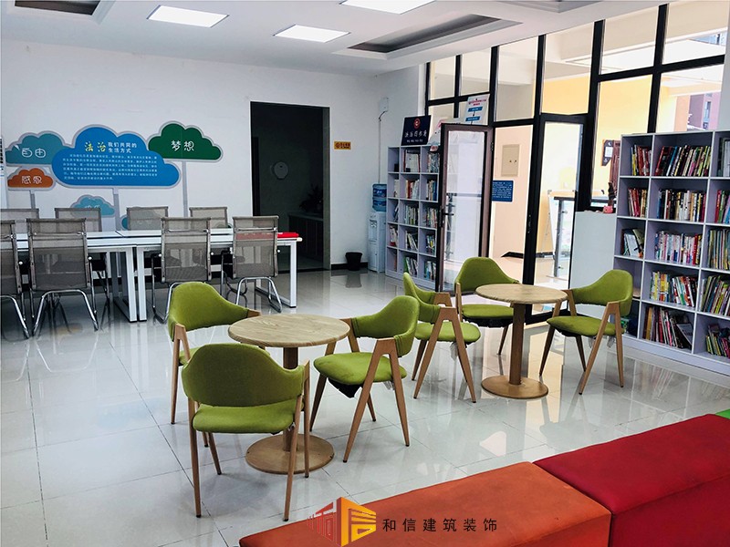 紅光高店社區(qū)辦公室裝修設計