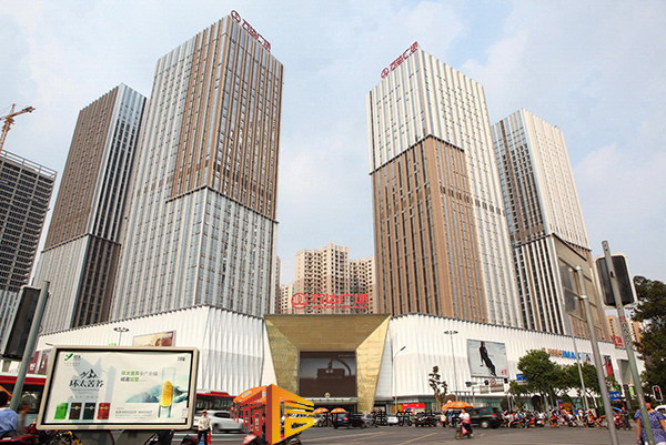 金牛萬達(dá)廣場商場設(shè)計(jì)裝修